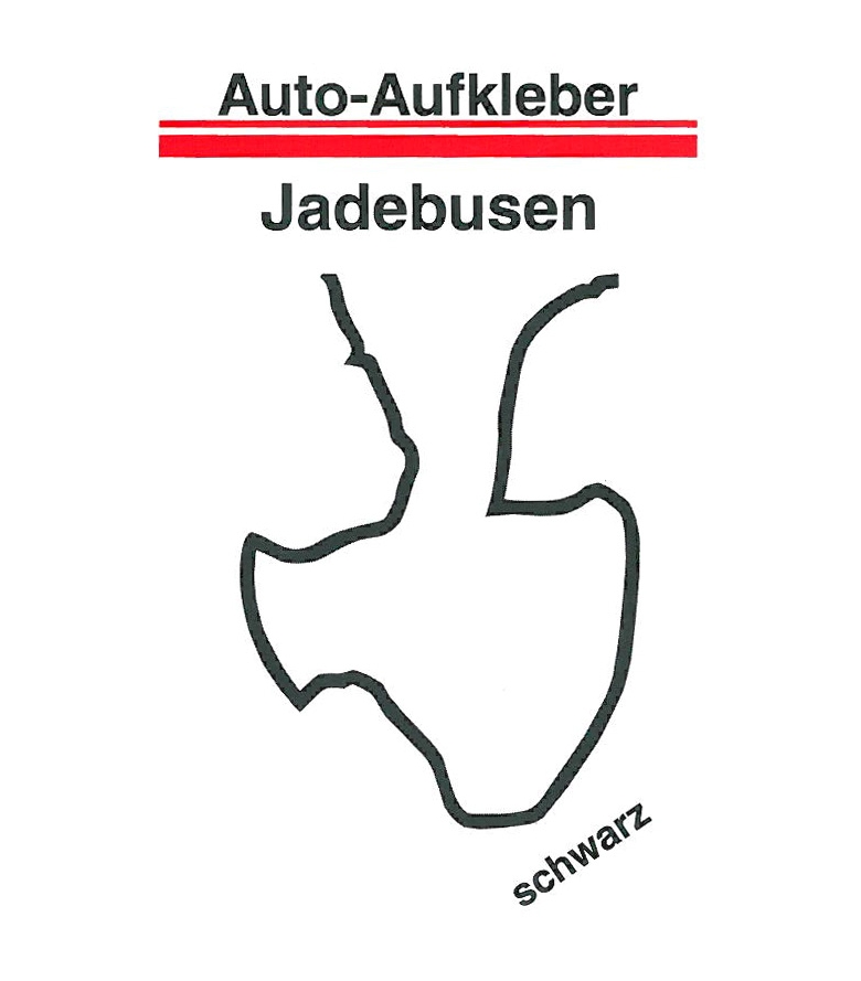 Auto-Aufkleber Jadebusen - Wilhelmshaven Shop
